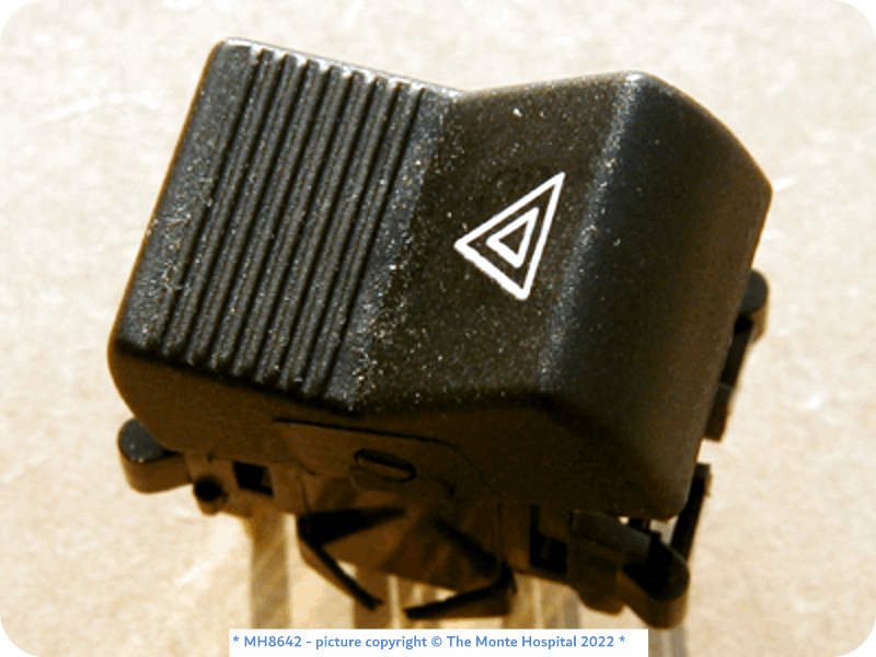 Electrical System Hazard Light Switch, S1 The Monte Hospital Shop