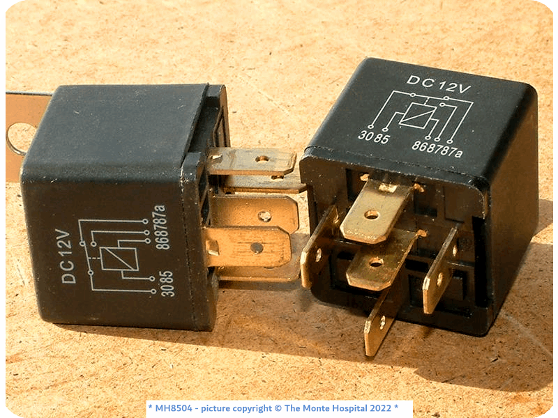Electrical System Relay, Engine Cooling Fan The Monte Hospital Shop